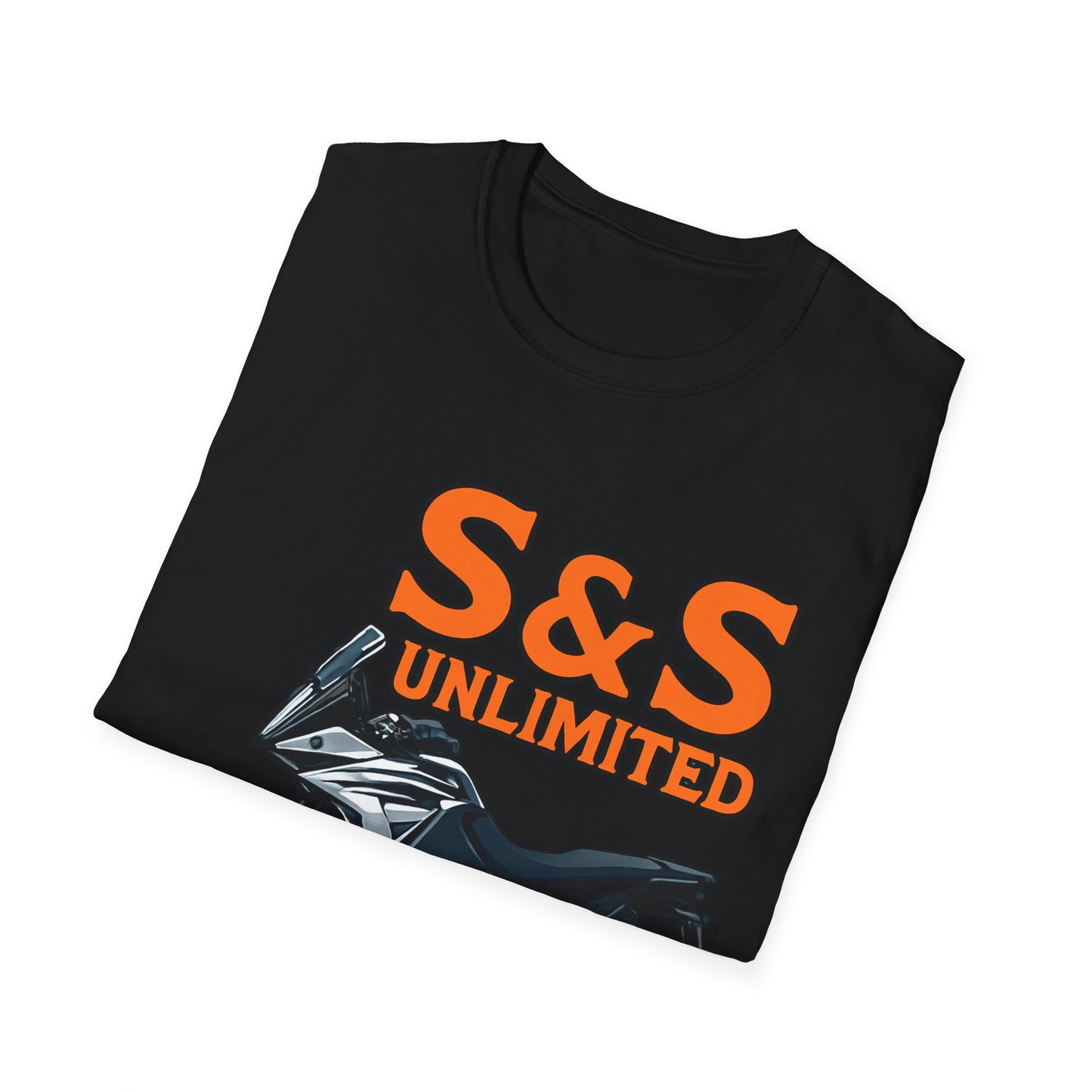 Adventure Bike Unisex Softstyle T-Shirt - Ktm 1090 On Road Off Road Adventures